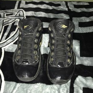 Reebok Question mid Black/gold